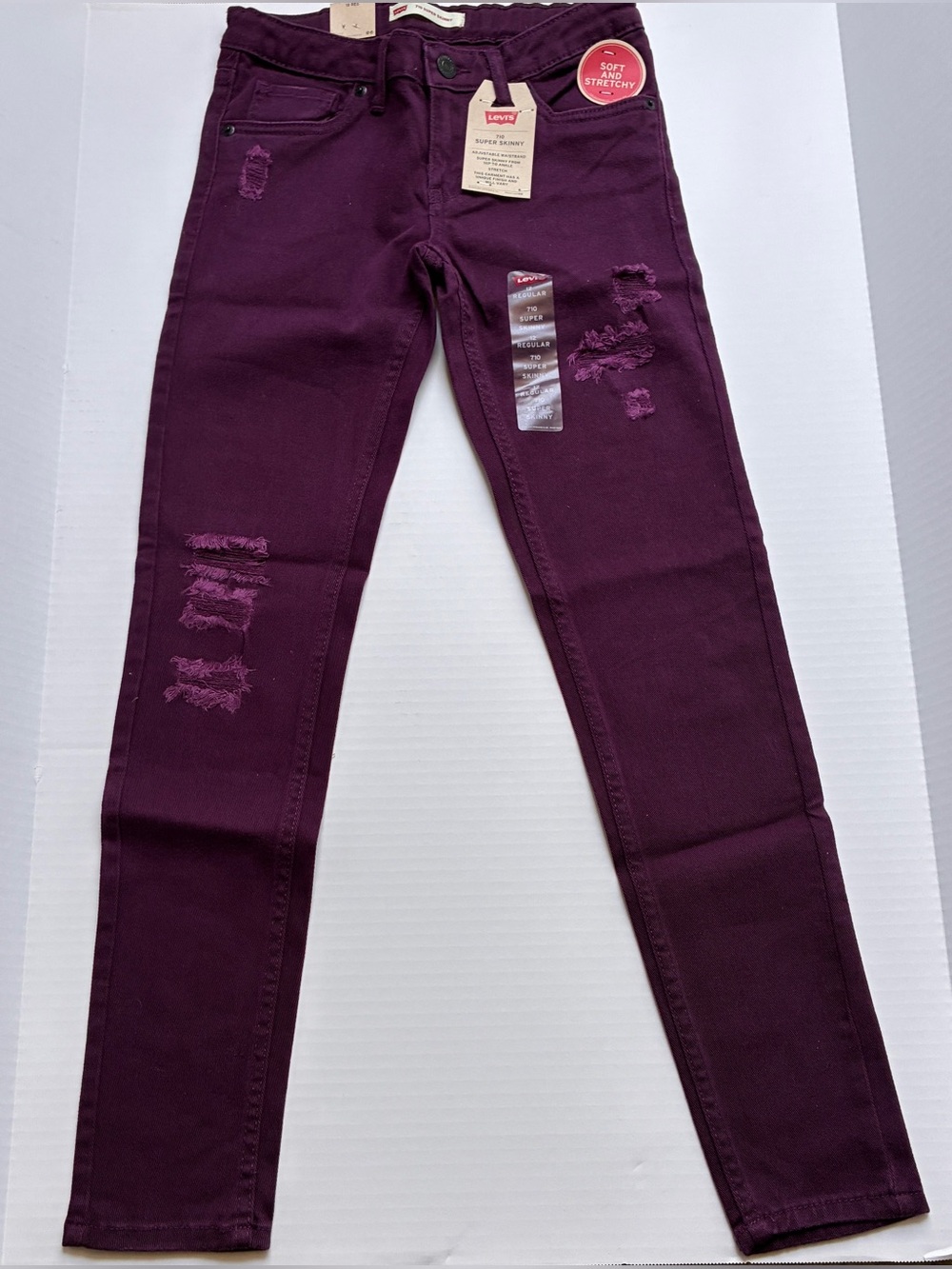 Levi's Distressed Skinny Jeans